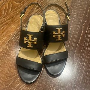 Tory Burch block heel sandals